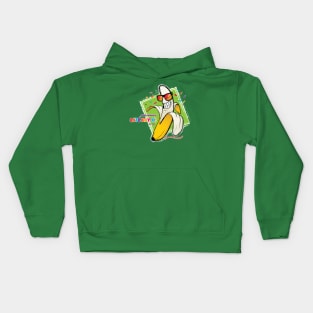 Café Day-O! Home of the Happy Banana! Kids Hoodie